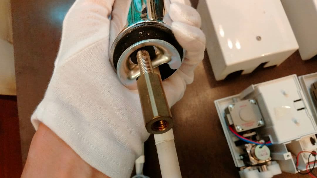 TOTO アクアオート TENA40AW自動水栓 2台(電源不要 タイプ)