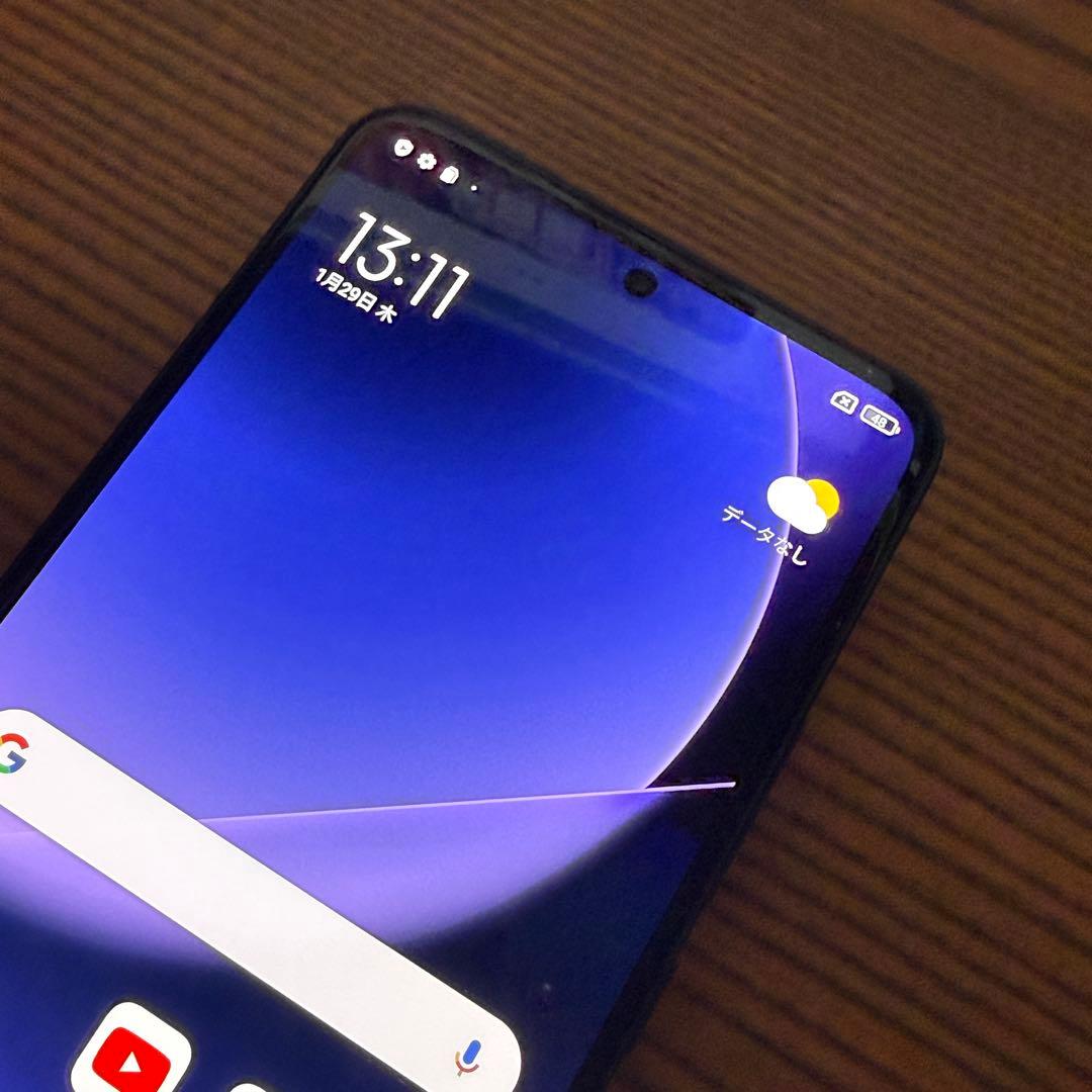 超美品 Xiaomi 13T XIG04 au 本体 SIMフリー ブラック