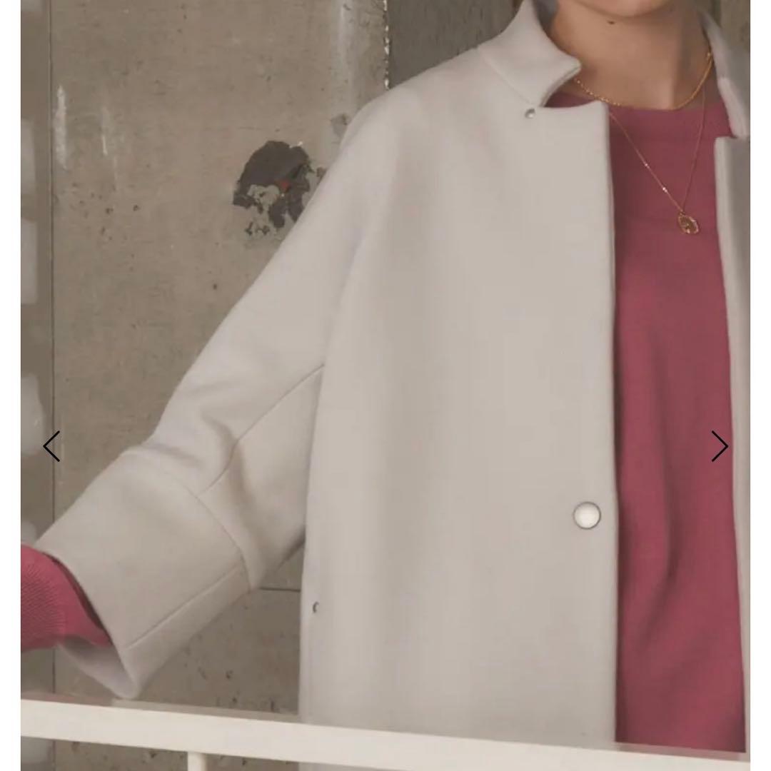 ヤマダヤ　Aga [尾州]Double Melton Cocoon Coat