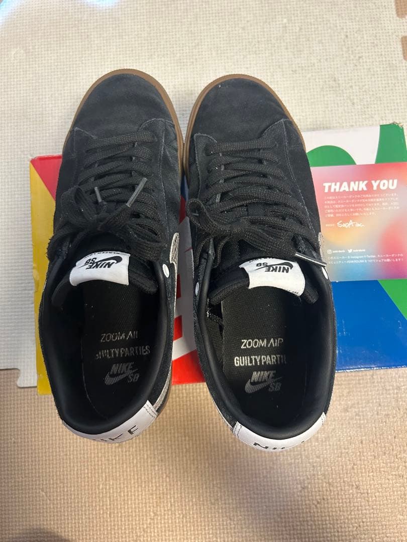 Wacko Maria × Nike SB Blazer Low \"Black\"