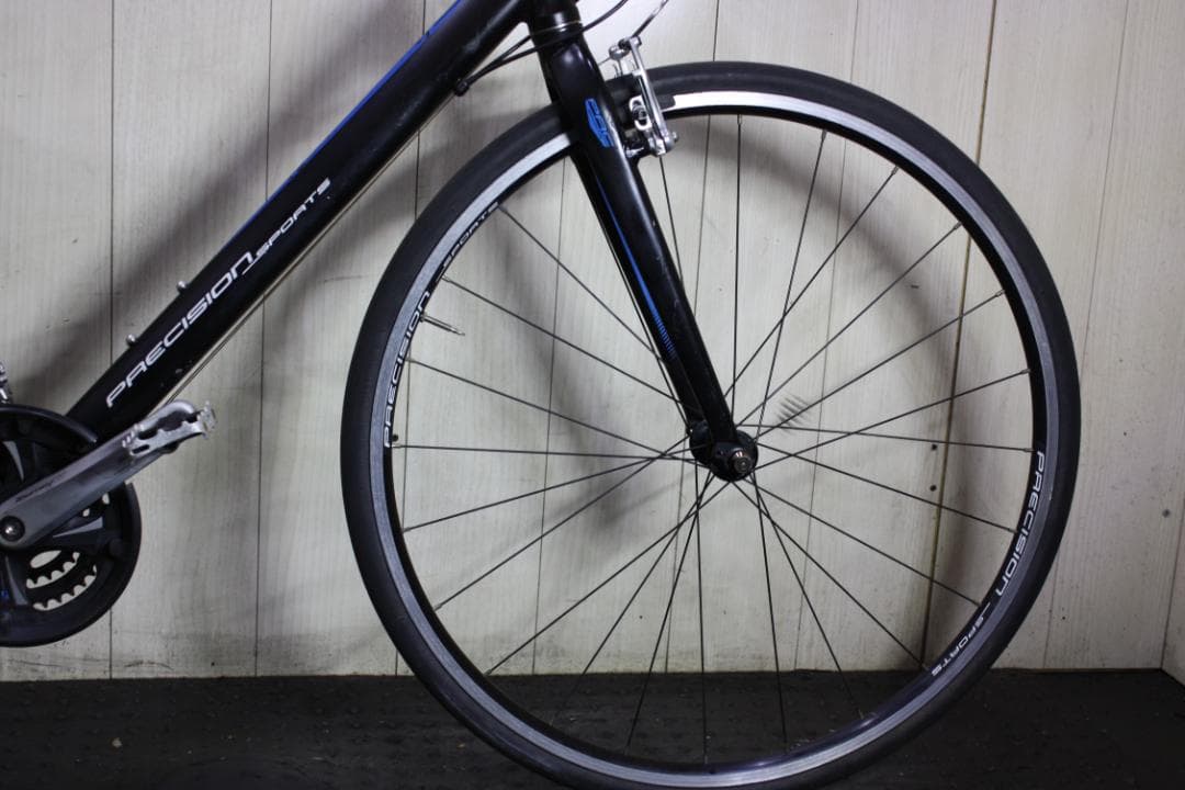 PRECISION SPORT アルミ 24速 510mm クロスバイク 黒