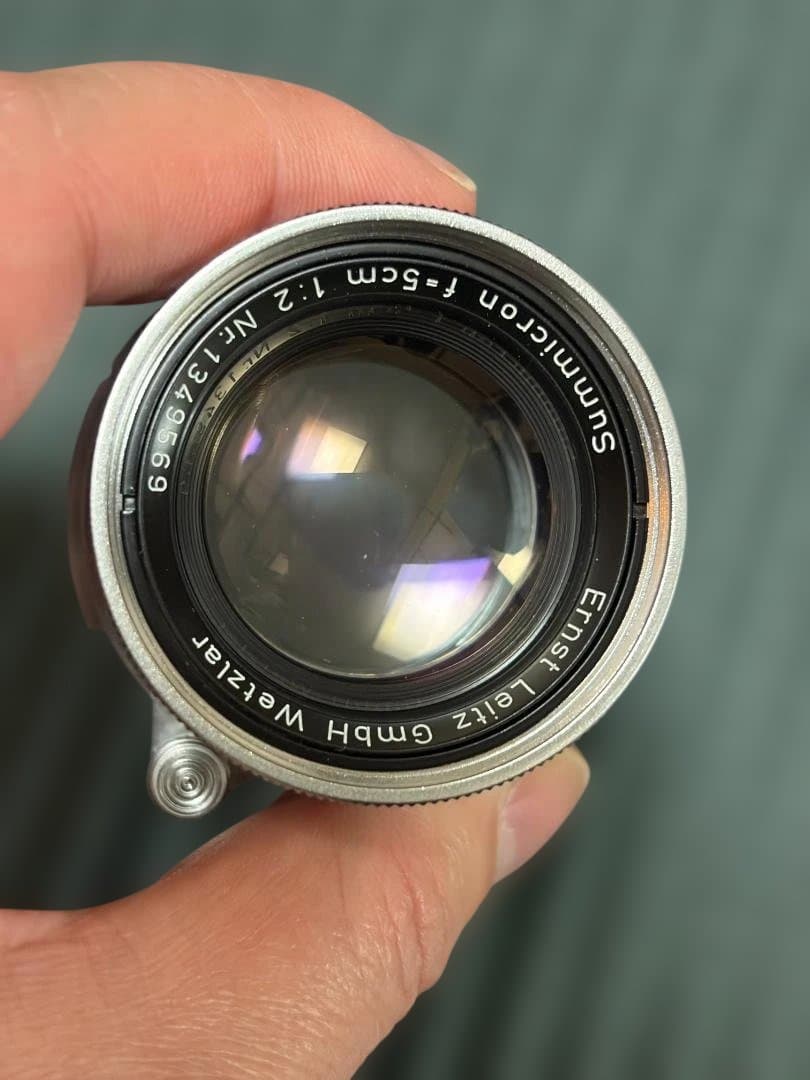 ライカ ズミクロン 50mm f2 沈胴 Lマウント