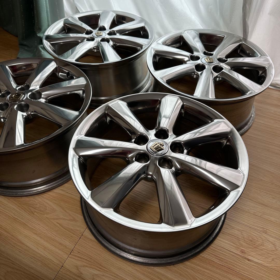 あ 18クラウン 50th アニバーサリー 純正ホイール 送料込み ①