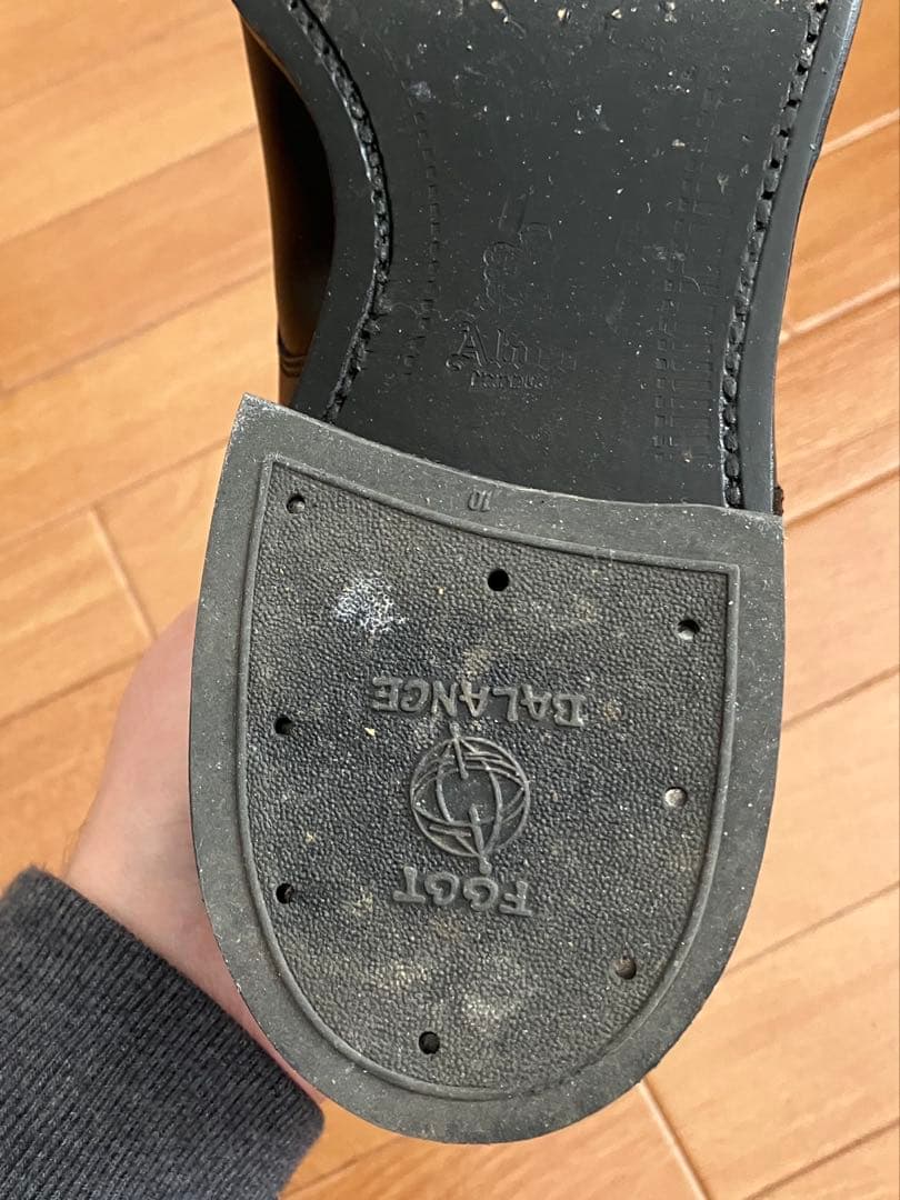 オールデン 56610 ストレートチップ US6 D カーフ ブラック