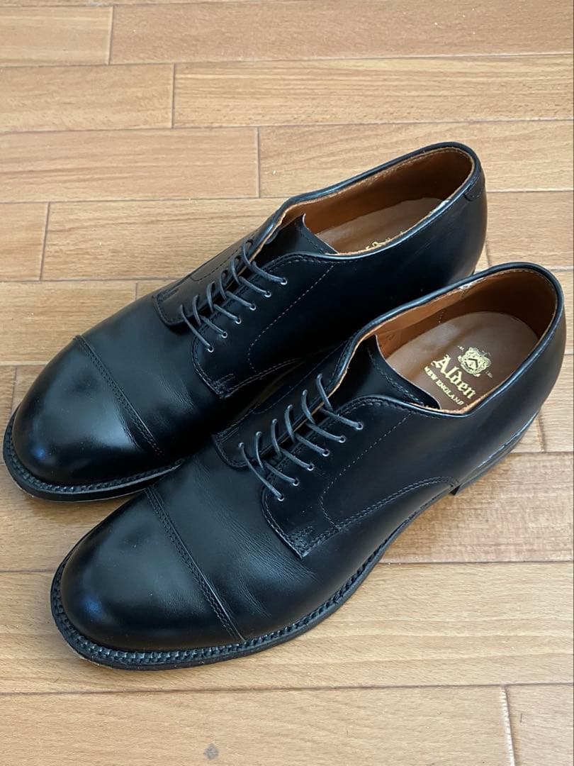 オールデン 56610 ストレートチップ US6 D カーフ ブラック