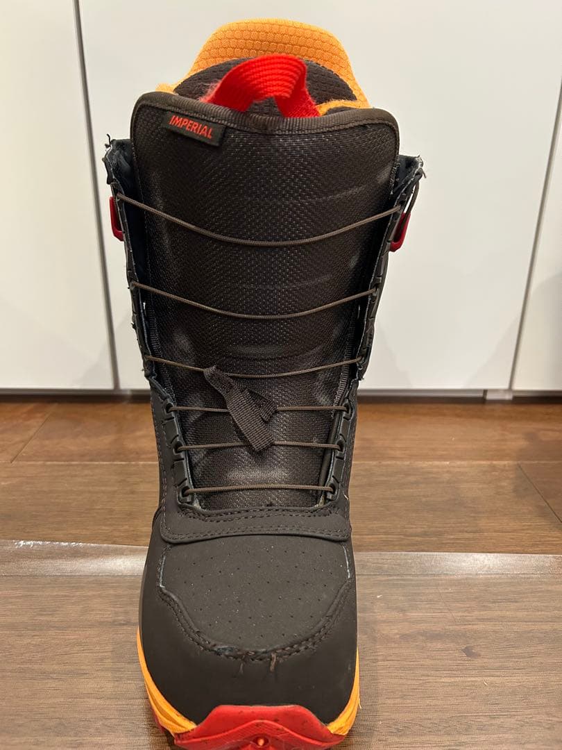 BURTON IMPERIAL スノーボードブーツ ブラック/オレンジ