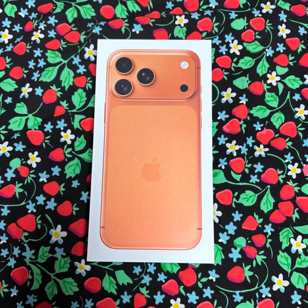 新品未開封 iPhone17ProMax コズミックオレンジ 256GB