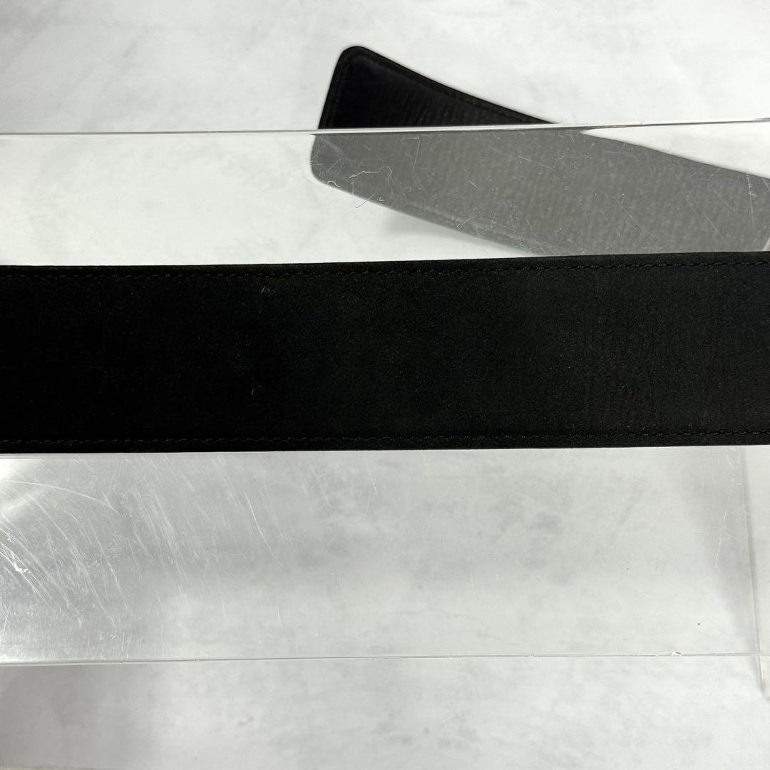 【vintage Dior】スエード ベルト ゴールド　ストーン 00s Y2K