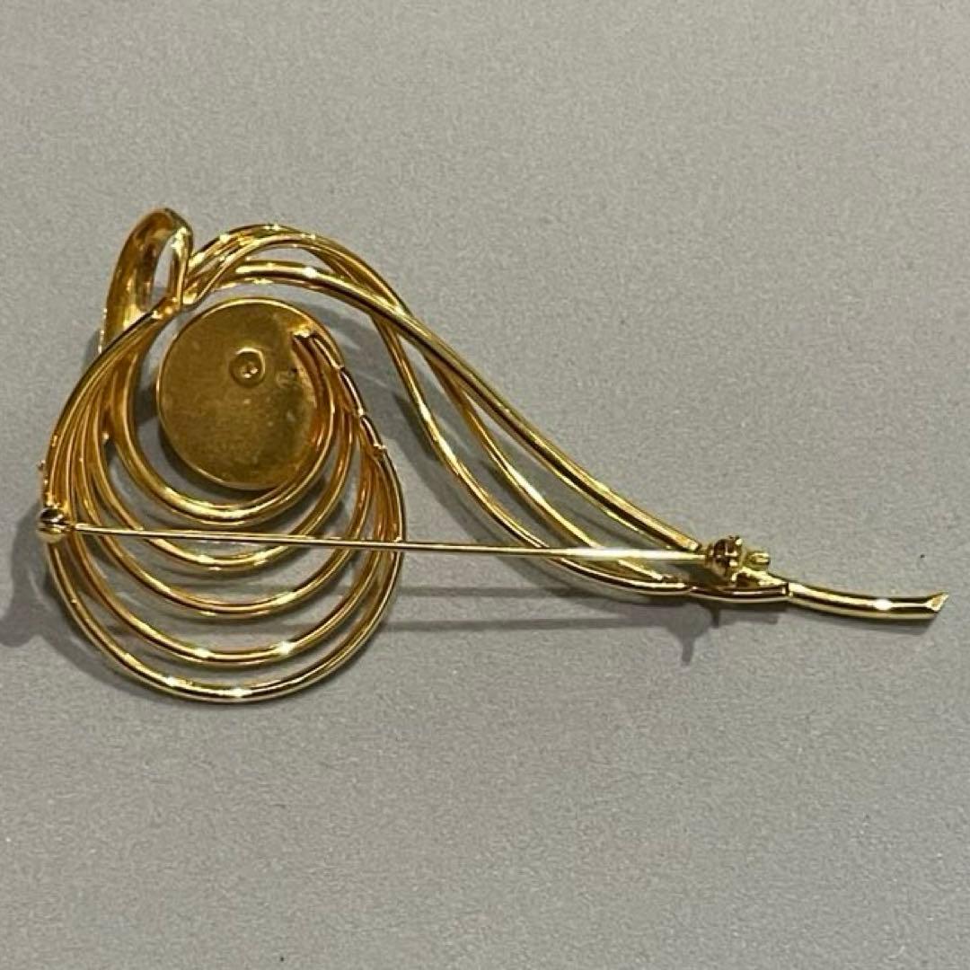 TASAKI タサキ パール 真珠 マベパールブローチゴールド レディース