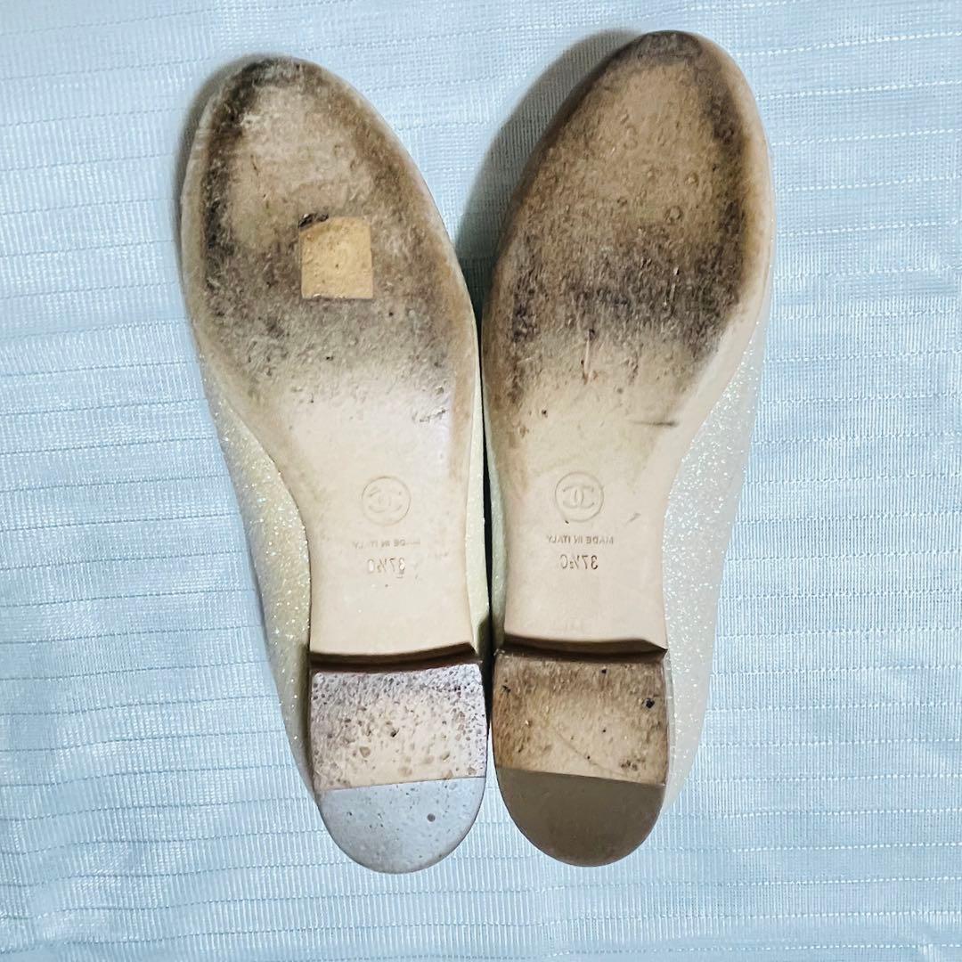 CHANEL バレエシューズ 37.5 C