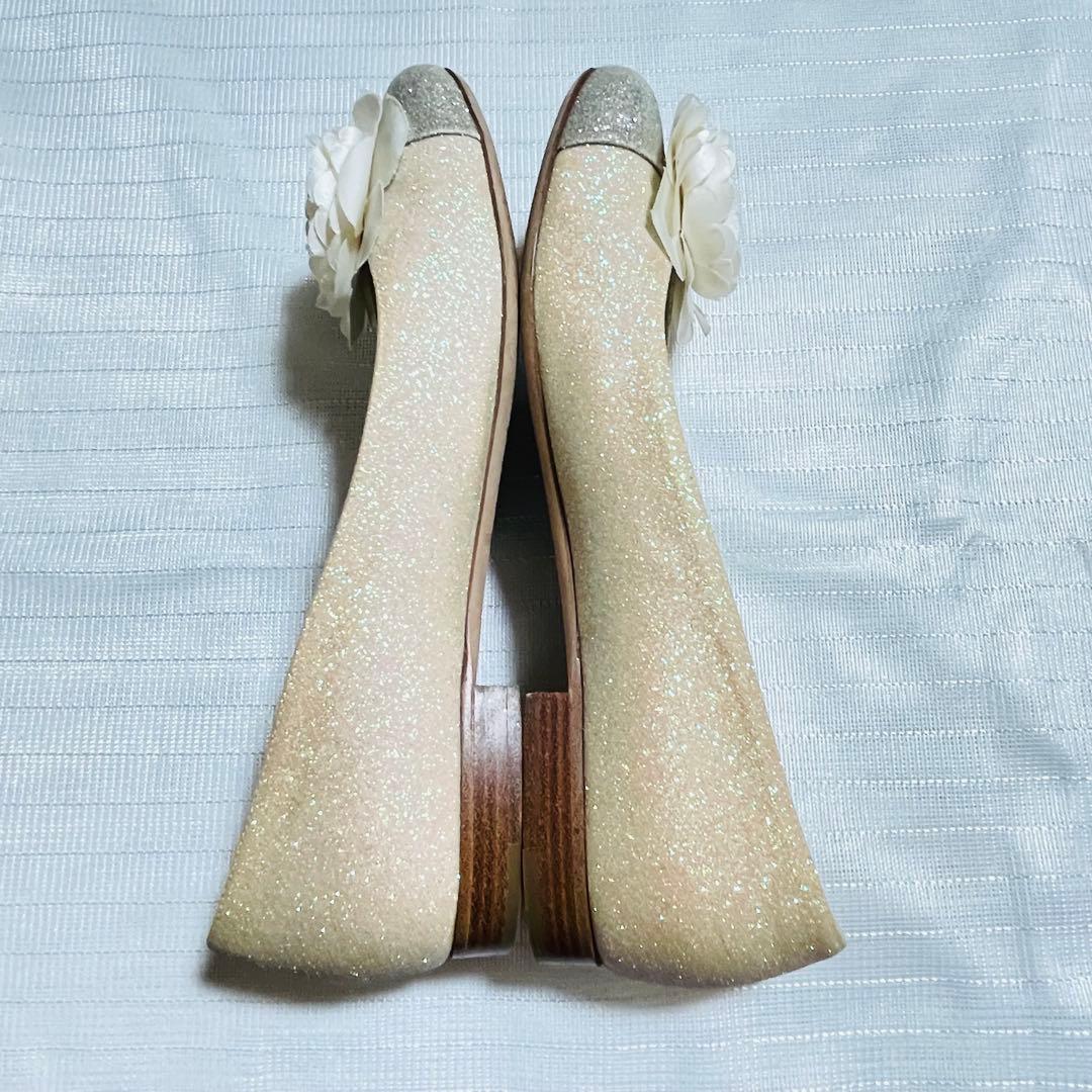 CHANEL バレエシューズ 37.5 C