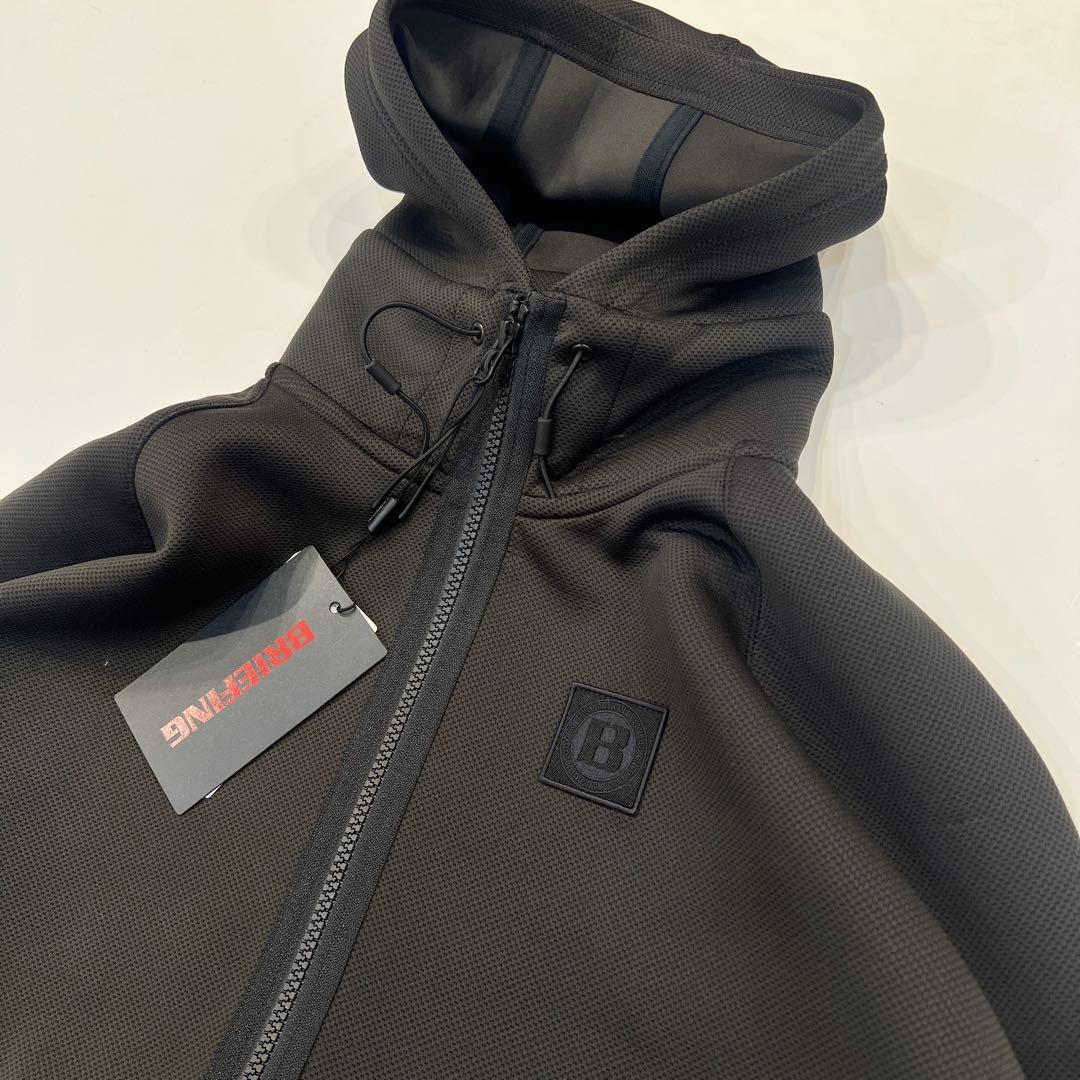新品　BRIEFING MS CE LOGO TAPE PARKA ブラウンL