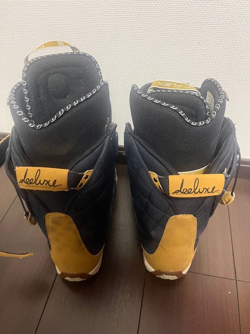 deeluxe RAY スノーボードブーツ 女性用 ネイビー/オレンジ