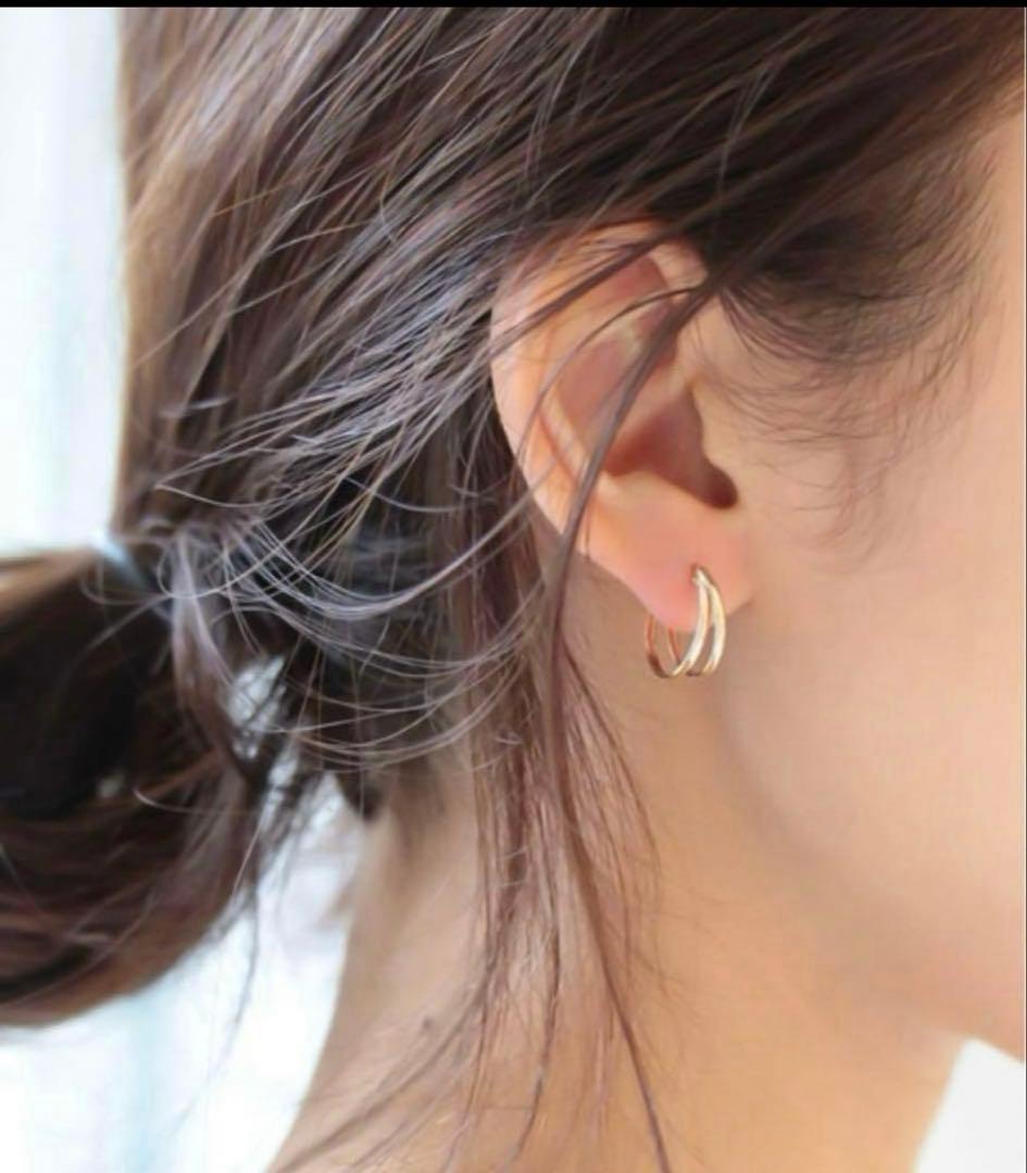 Noir de poupee k10 pierce フープ ノアールドプーペ