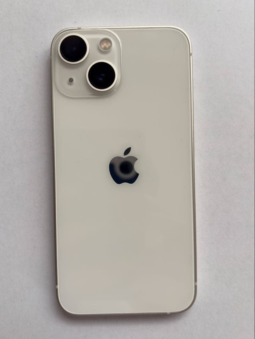 美品　iPhone13mini スターライト100% 128GB