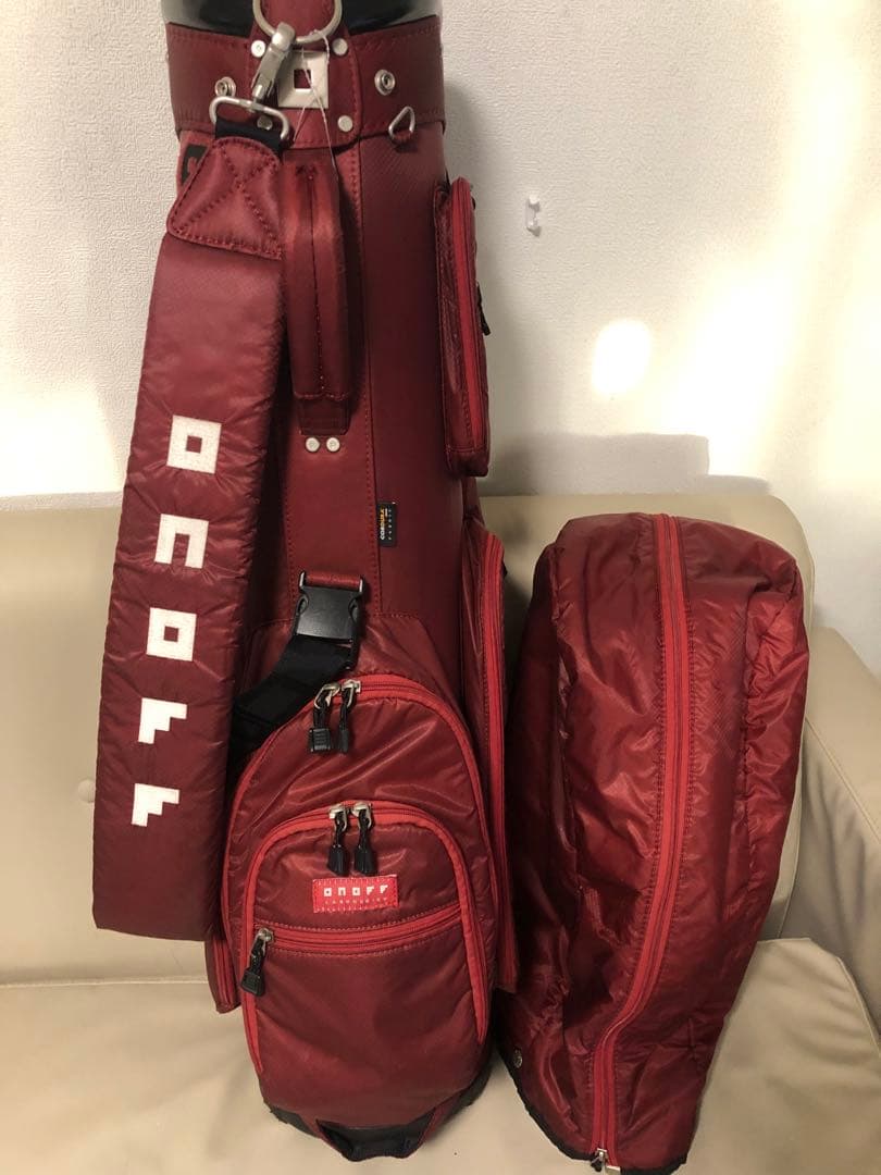 【送料込み】廃盤　激レア限定品　オノフ　ONOFF キャディバッグ　ゴルフバッグ