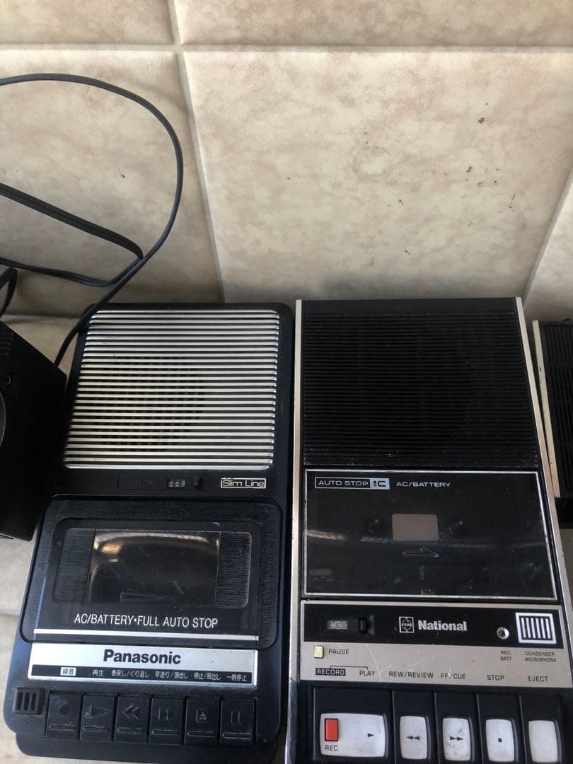 SONYカセットテープレコーダTC‐1150などまとめ5台ジャンク(G20)