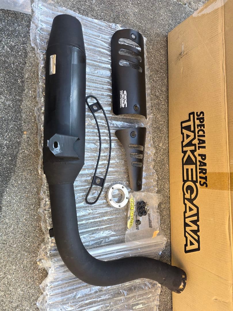 うめ　CL250用　SP武川　SSSマフラー　美品