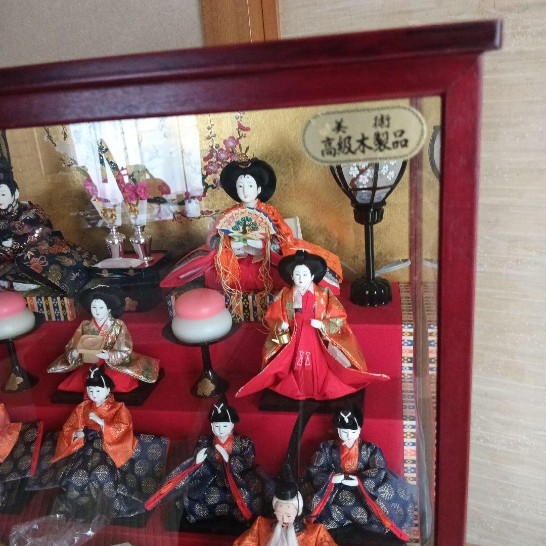 雛人形 三段式 伝統的な雛祭り