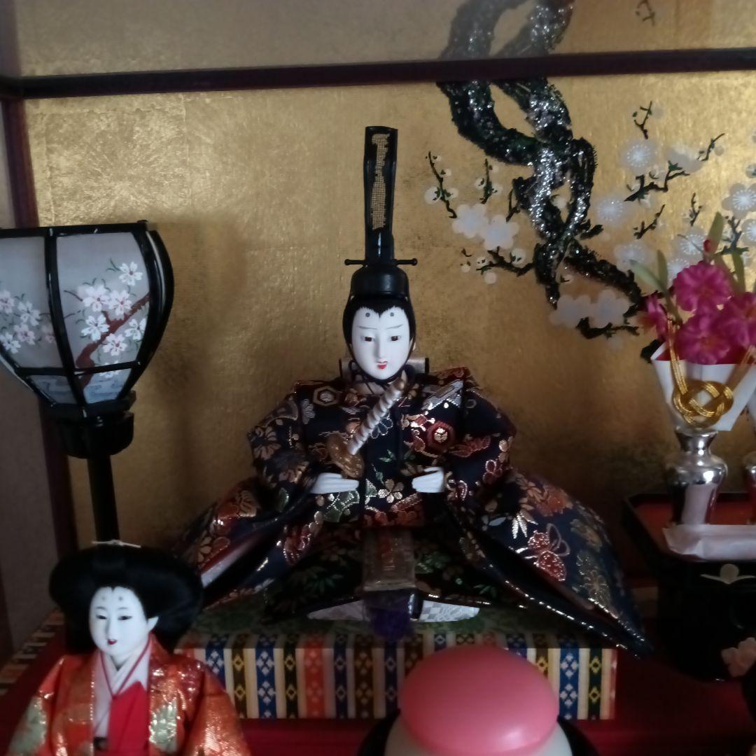 雛人形 三段式 伝統的な雛祭り