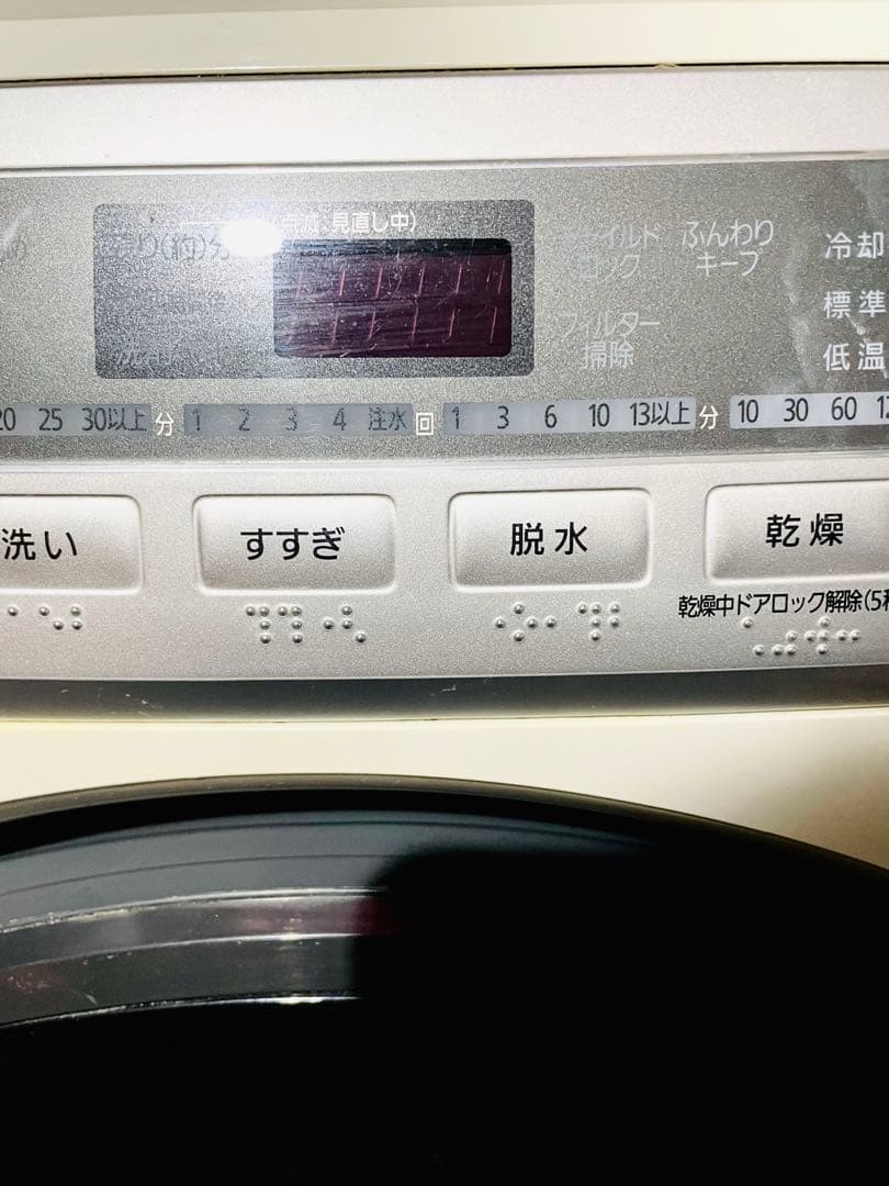 Panasonic 6㎏ドラム洗濯乾燥機【NA-VD110L】 使用期間2年美品