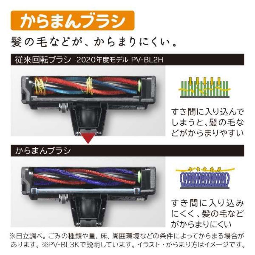 新品PV-BL3K スティッククリーナー 1.1kg N