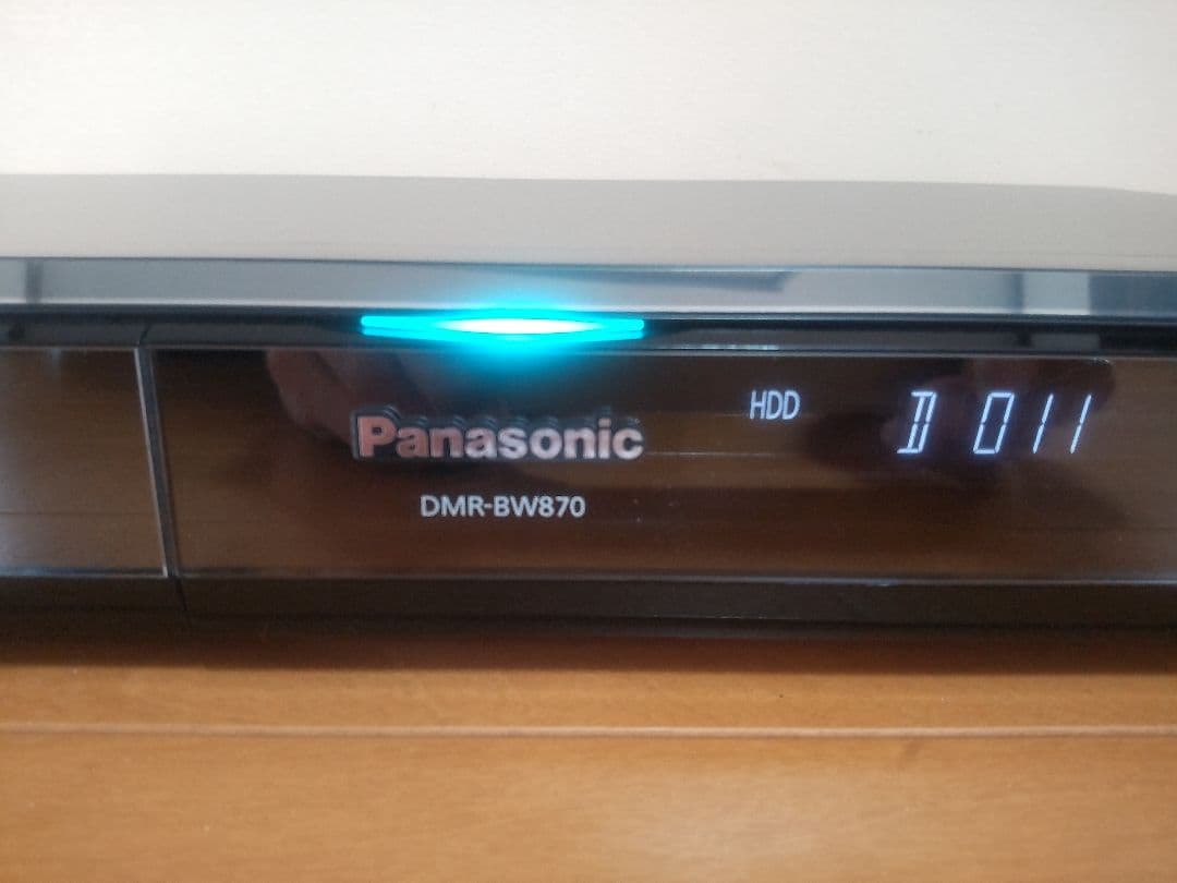 パナソニック　DIGA DMR―BW870 1TB　プチメンテ済み