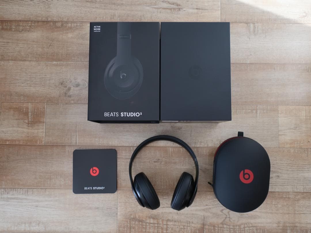 ★人気 格安 beats Studio3 高音質ノイキャンヘッドホン ビーツ 黒