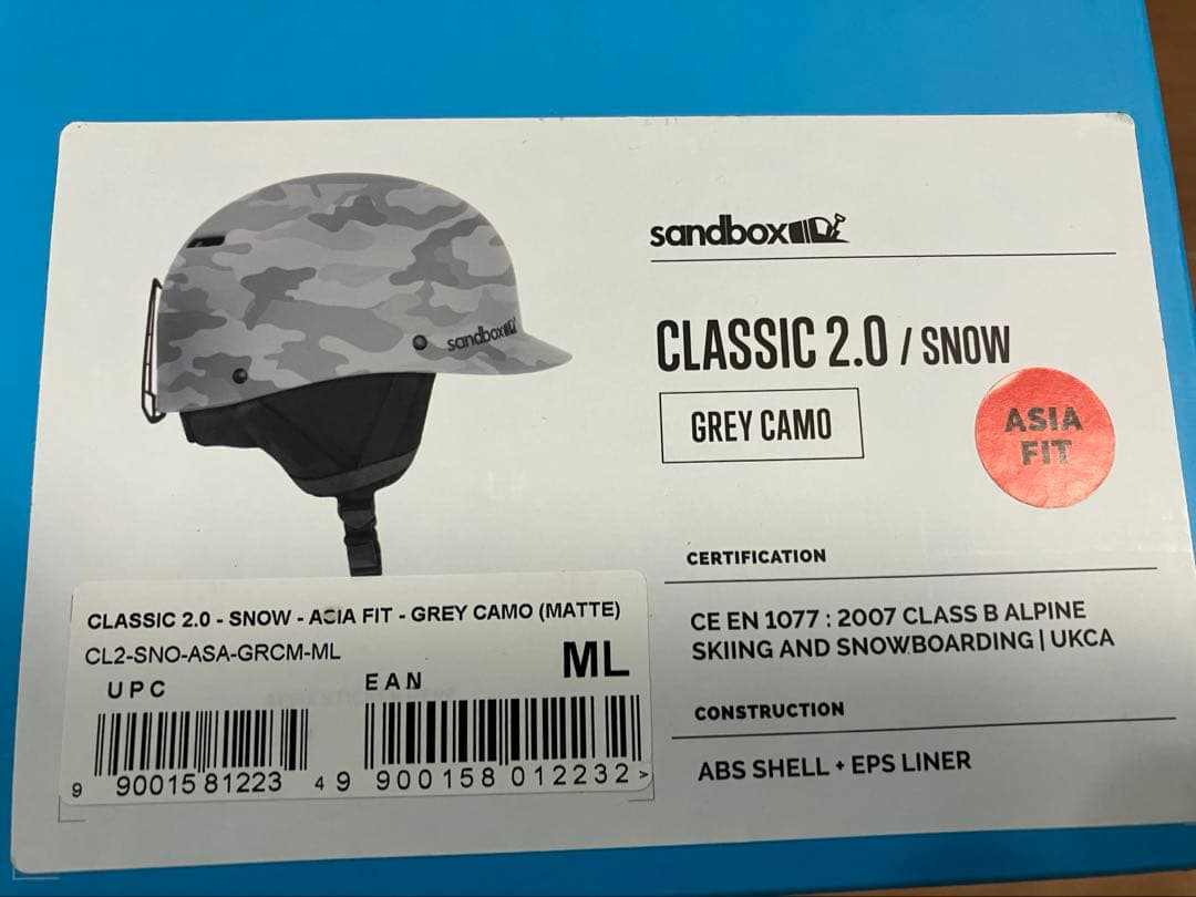 【値下げ】SANDBOX CLASSIC2.0 ASIAFITヘルメット