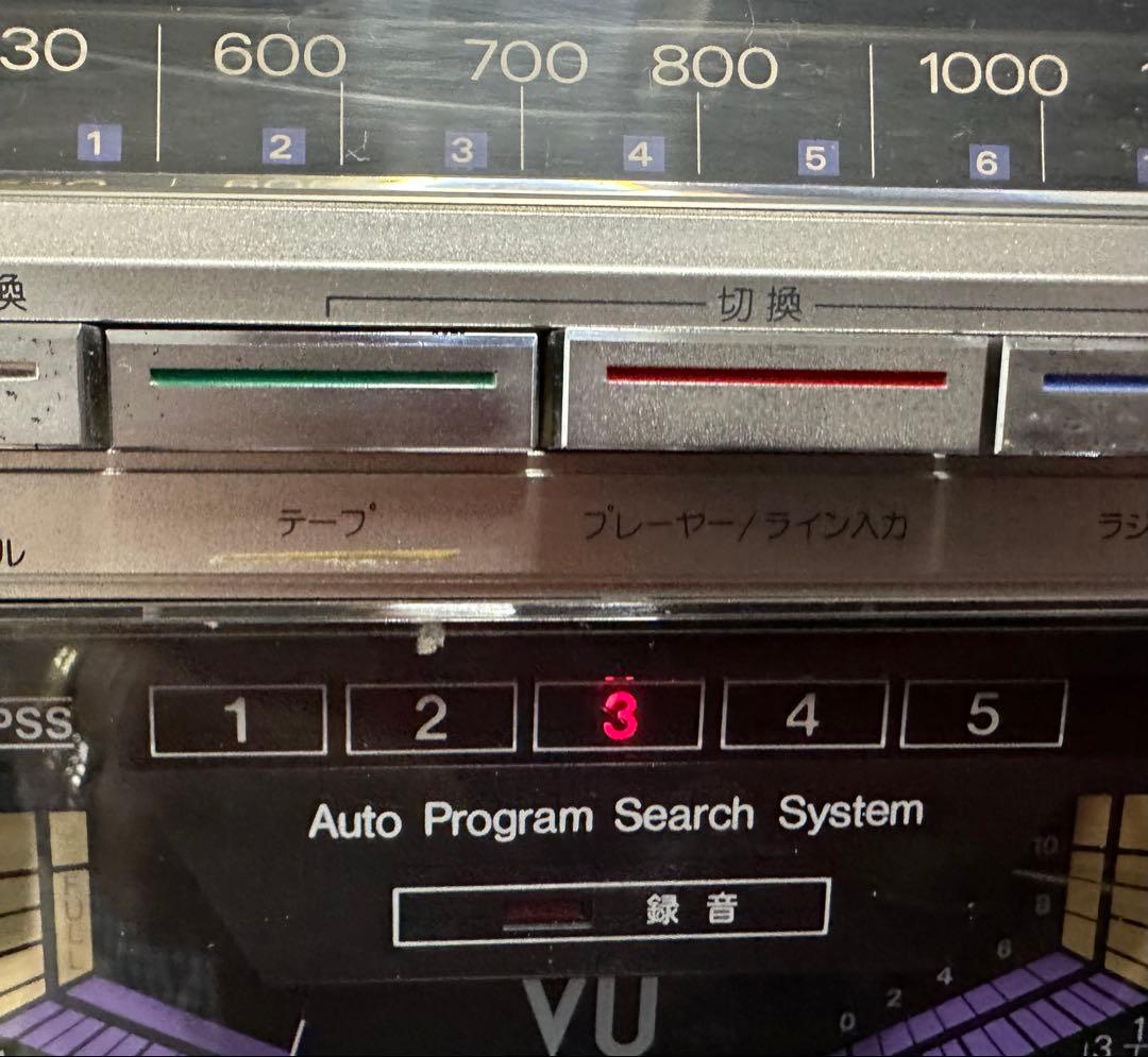 美品 SHARP シャープ GF-535 ラジカセ ラジオ動メンテナンス済み