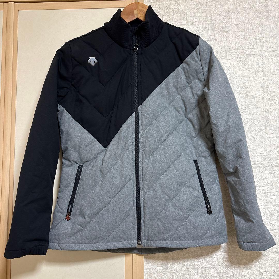 デサント　DESCENTE ゴルフ　中綿　ダウン90% ジャケット　M グレー黒