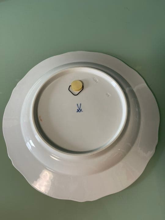 004 マイセン『三つ花』meissen    掛け皿　プレート　未使用品