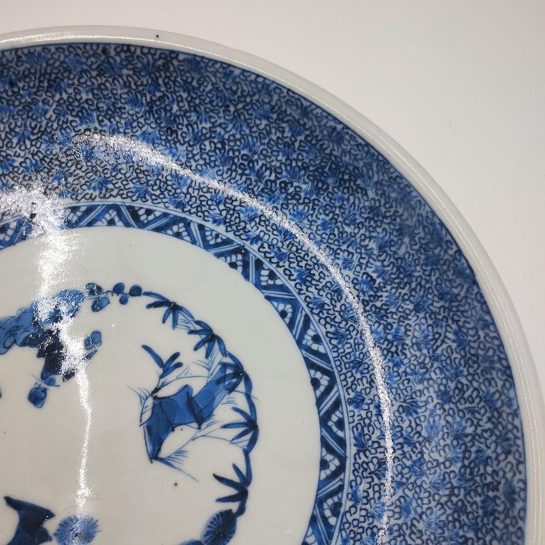 a【！！貴重！！】 太明成化年製 古伊万里 大皿 大鉢 食器 江戸時代 江戸食器