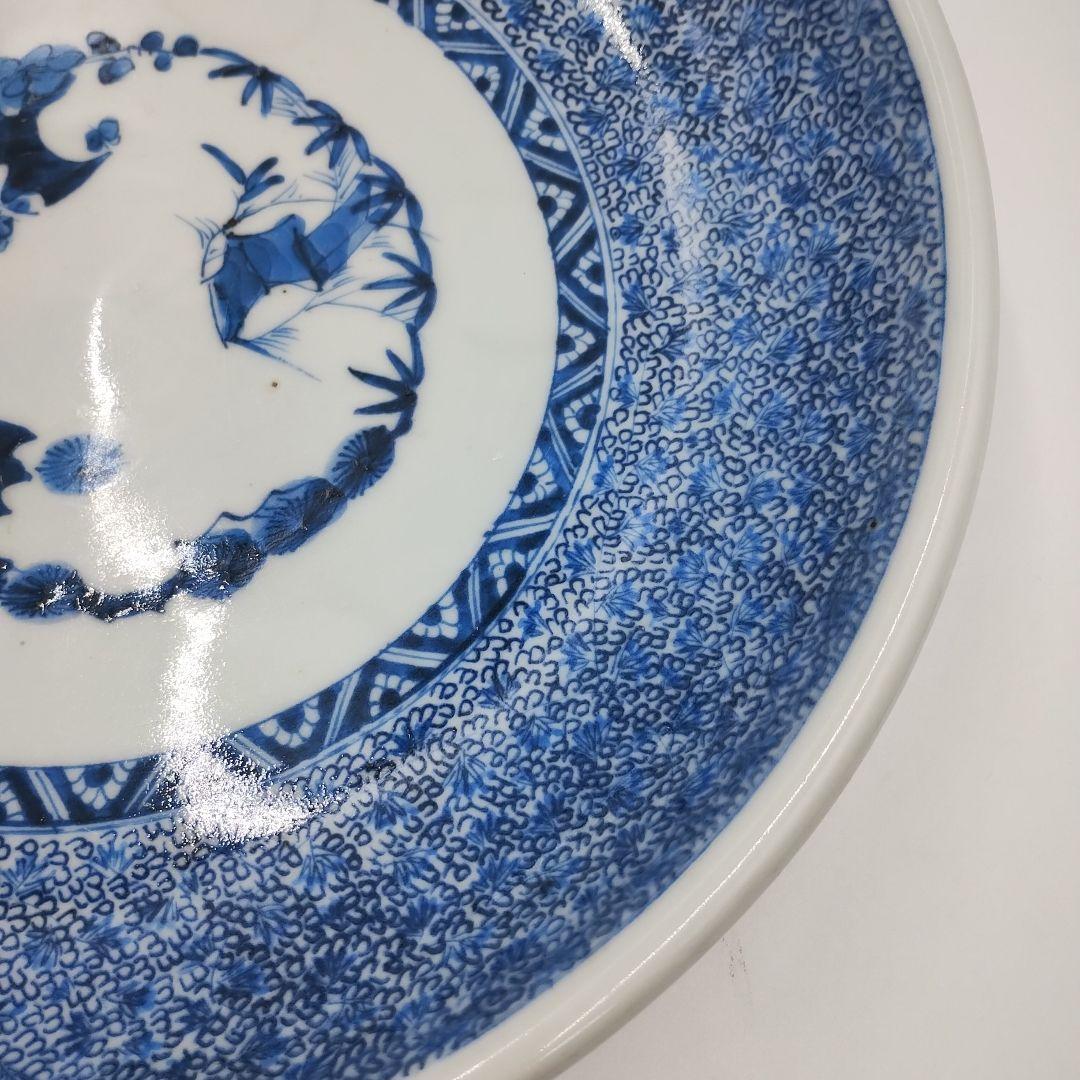 a【！！貴重！！】 太明成化年製 古伊万里 大皿 大鉢 食器 江戸時代 江戸食器