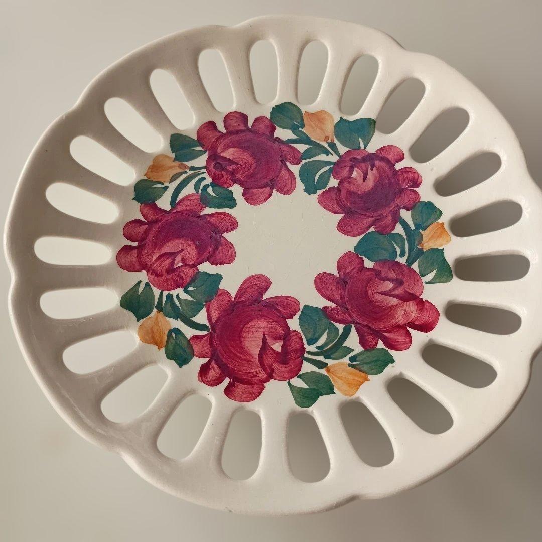 陶器皿5枚セット　ポーランド　ビンテージ　レトロ　壁掛け皿