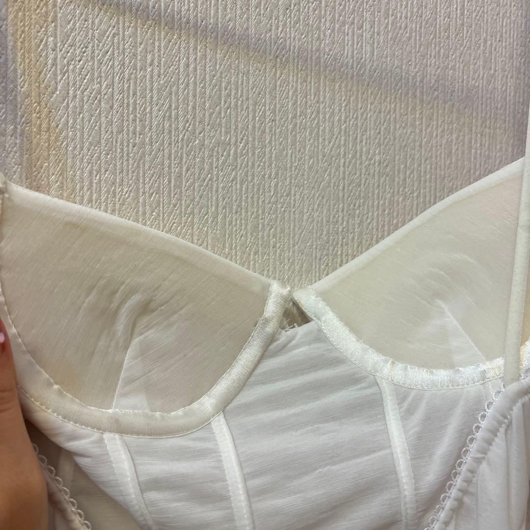 shushu tong シュシュトン　レース　キャミソール　ボディースーツ