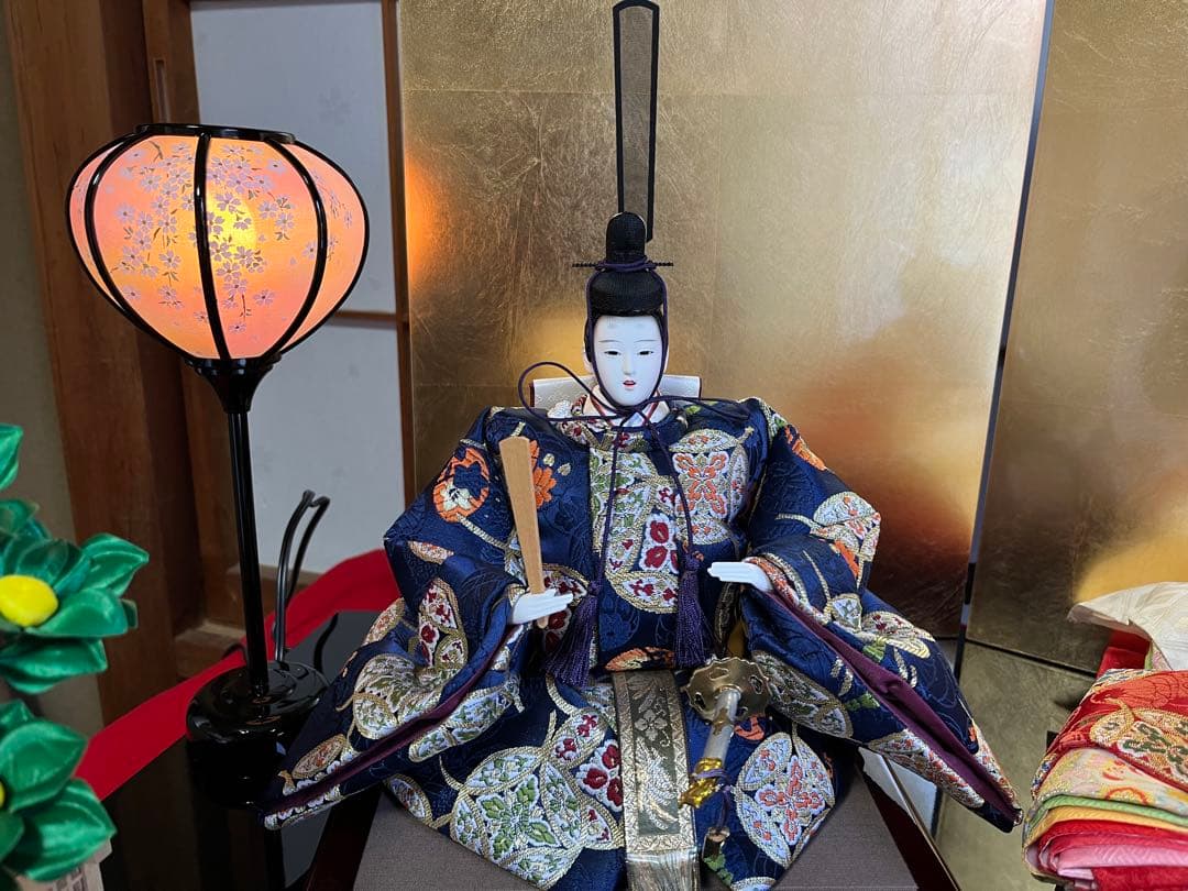 親王飾り　1216 五角形飾り台セット