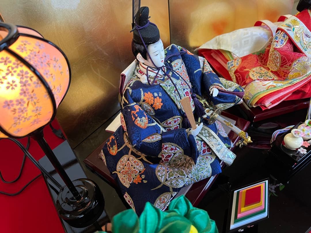 親王飾り　1216 五角形飾り台セット