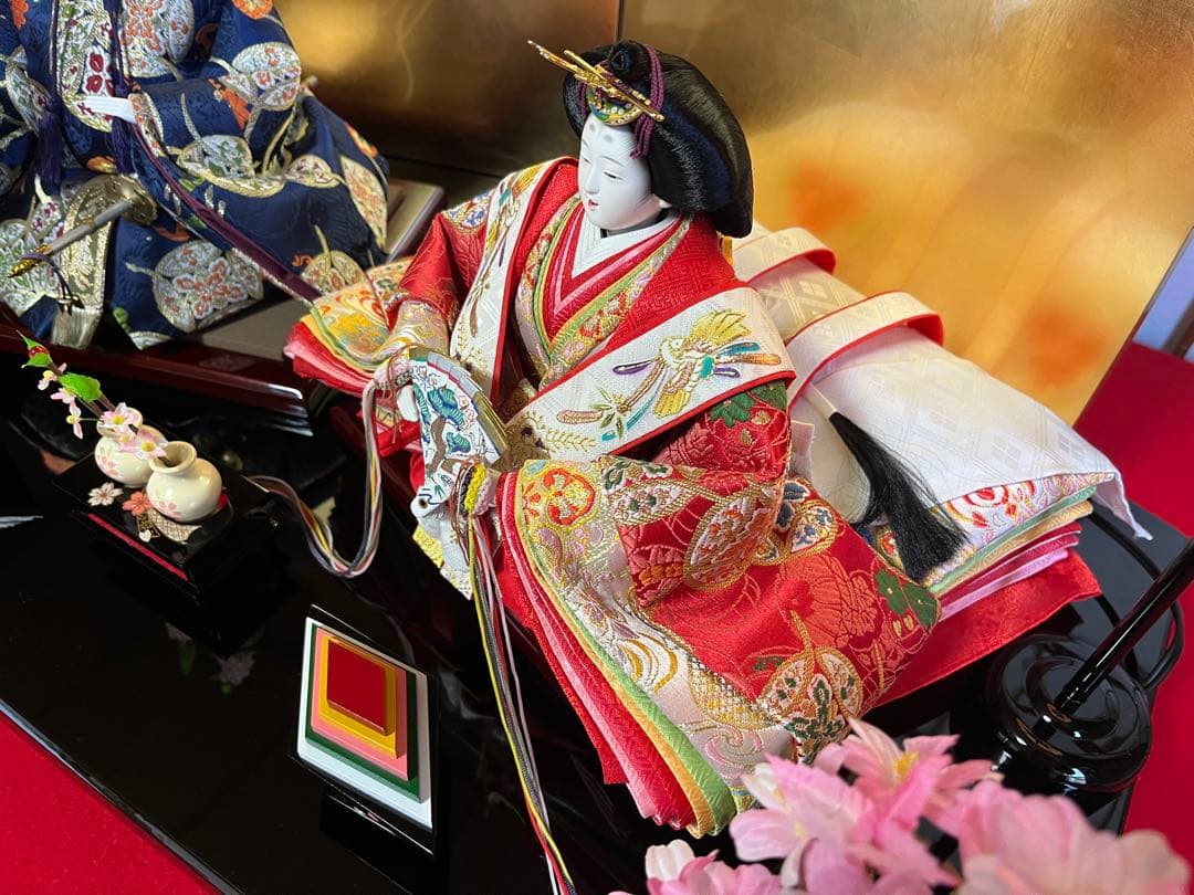 親王飾り　1216 五角形飾り台セット