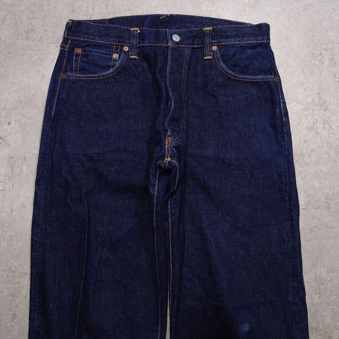 EVISU エヴィス カモメデニム 濃紺 耳付 白カモメ 2001 W36