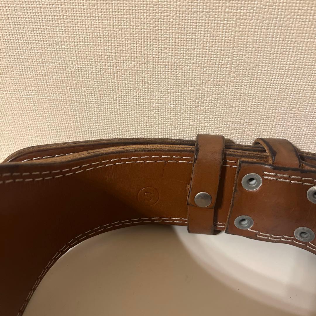 GOLD'S GYM レザー パワーベルトs サイズ