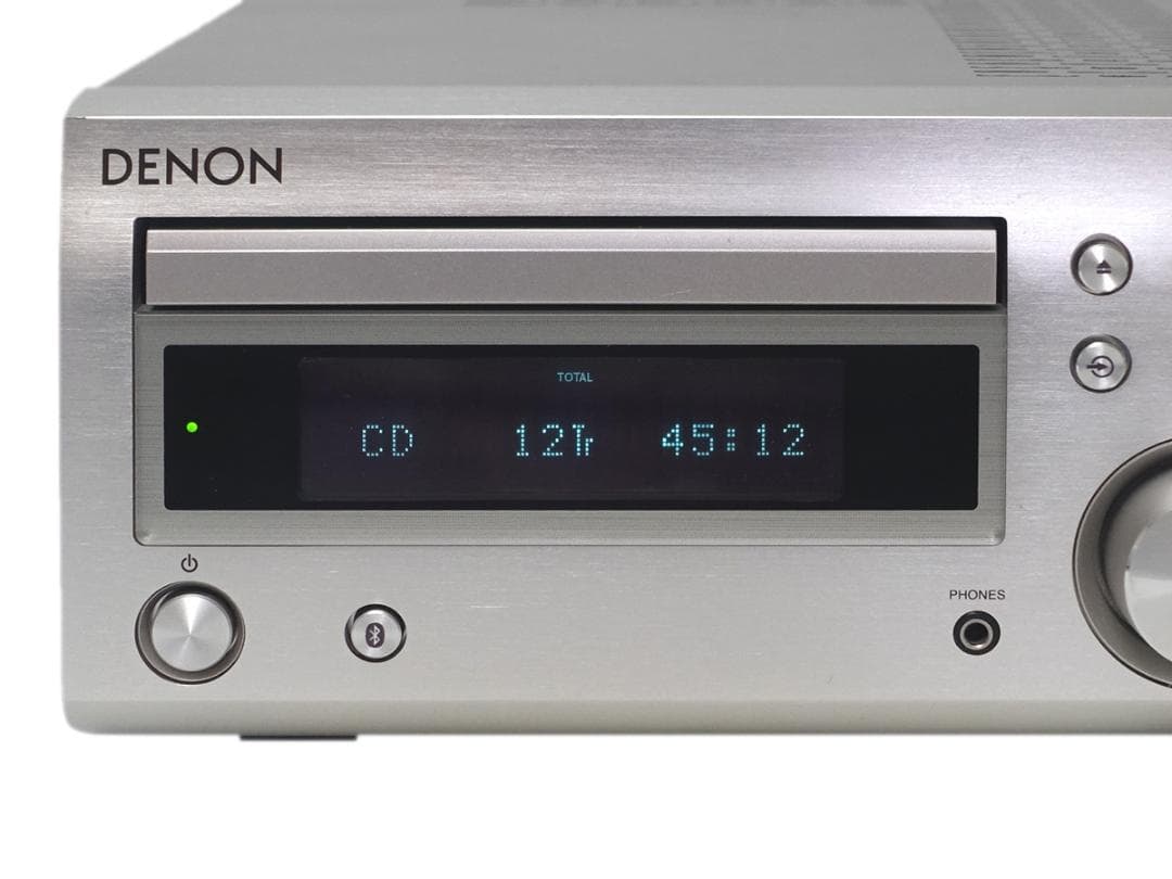 DENON デノン RCD-M41 CDレシーバー シルバー 2018年 動作品