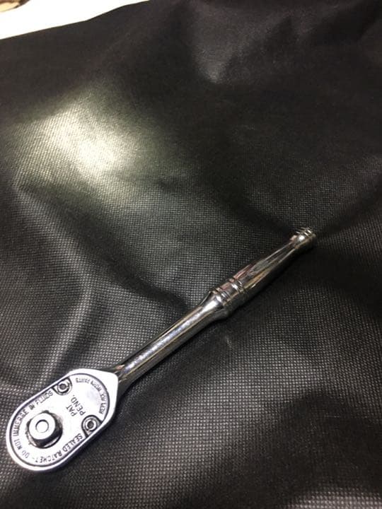 Snap-on 3/8プッシュリリースラチェットFR80