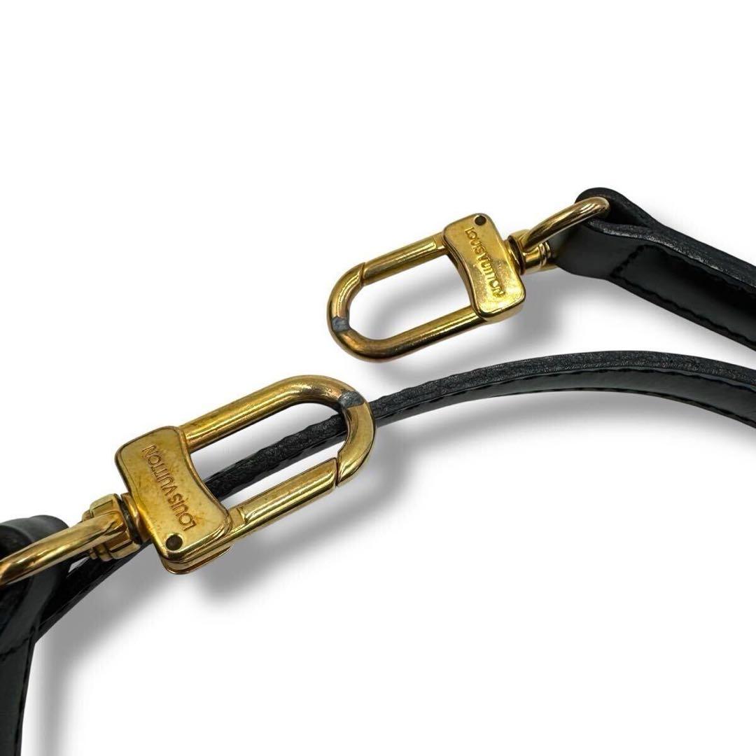 正規品 LOUIS VUITTON ショルダーストラップ タイガ エピ ブラック