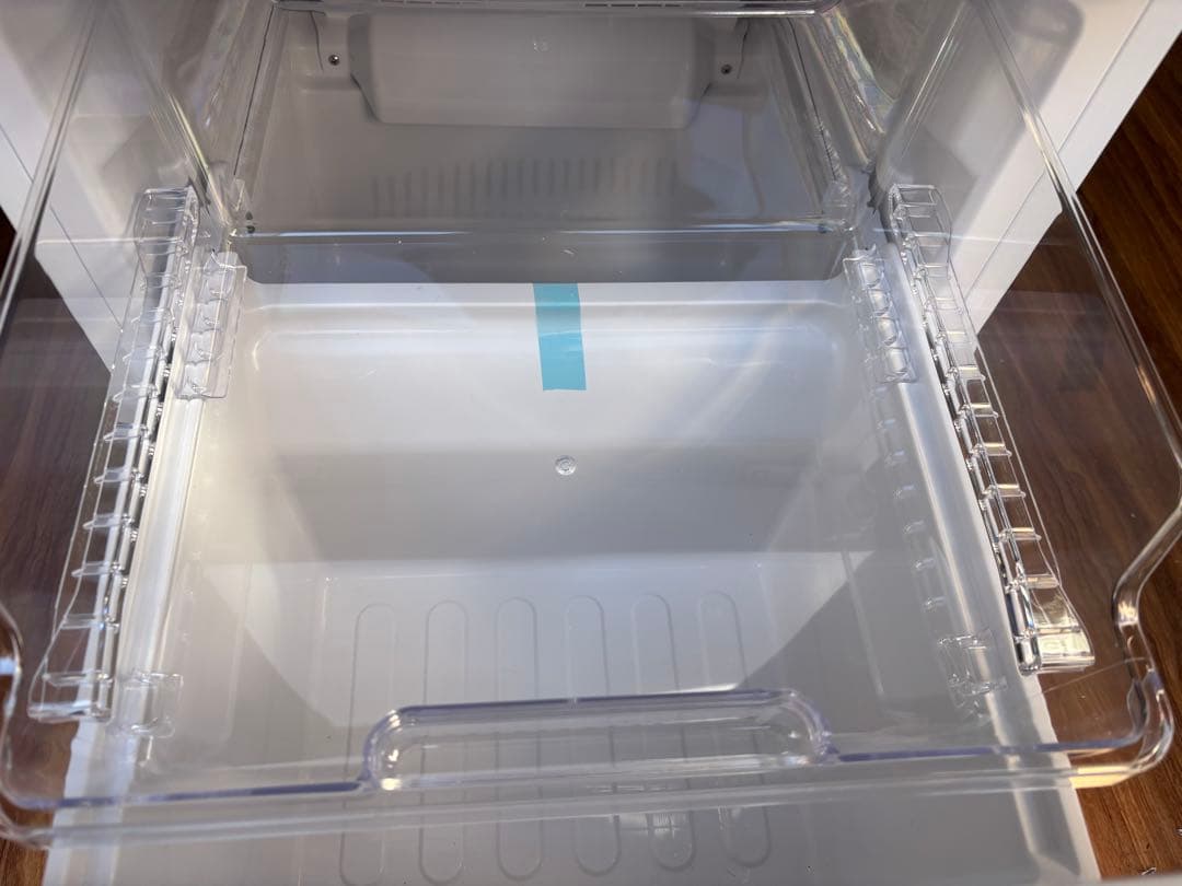 女性オーナー2023年製 SHARP SJ-D15J-W 2ドア冷蔵庫 ホワイト