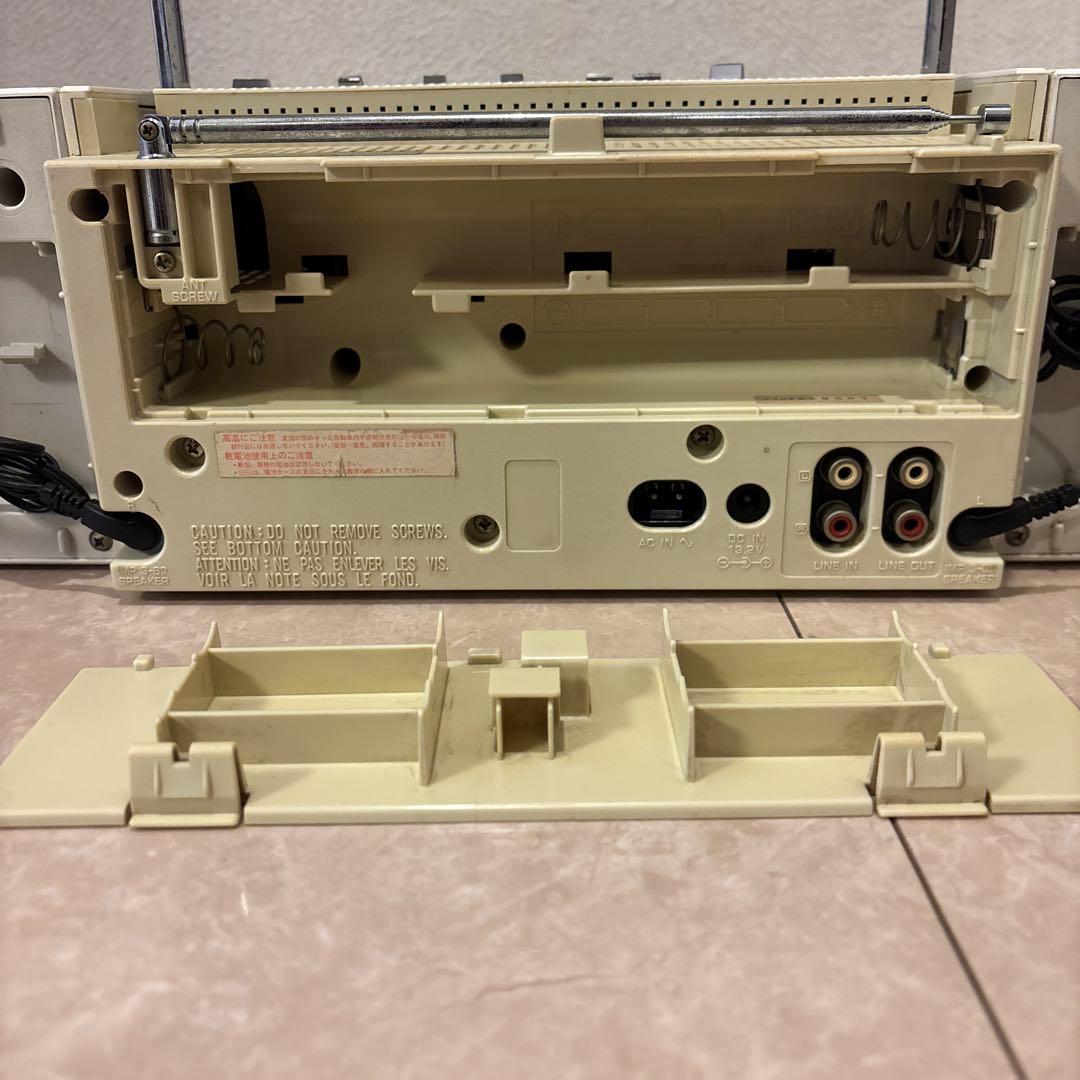 ★ジャンク★ National RX-C50スピーカー分離型 ラジカセ
