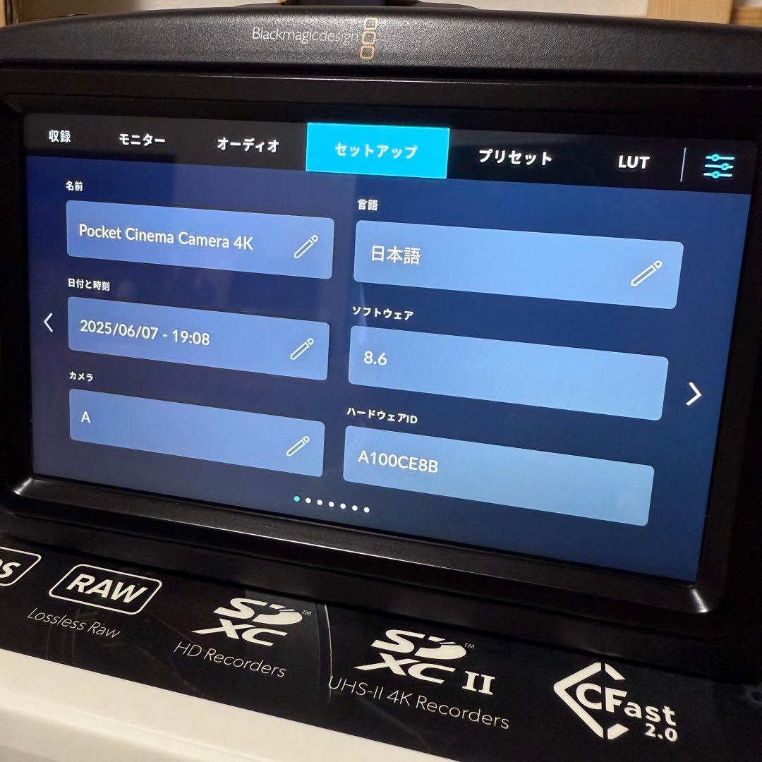 R*w様 BMPCC4K 本体とアクセサリーTILTA DIGITALFOTOセ