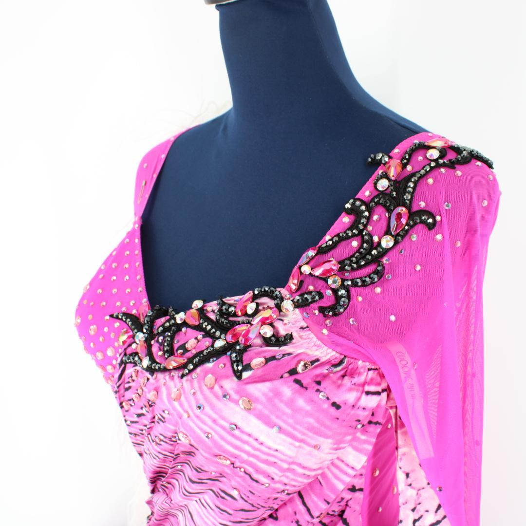 【美品日本製社交ダンス衣装】intheMOOD インザムード ワンピース ドレス