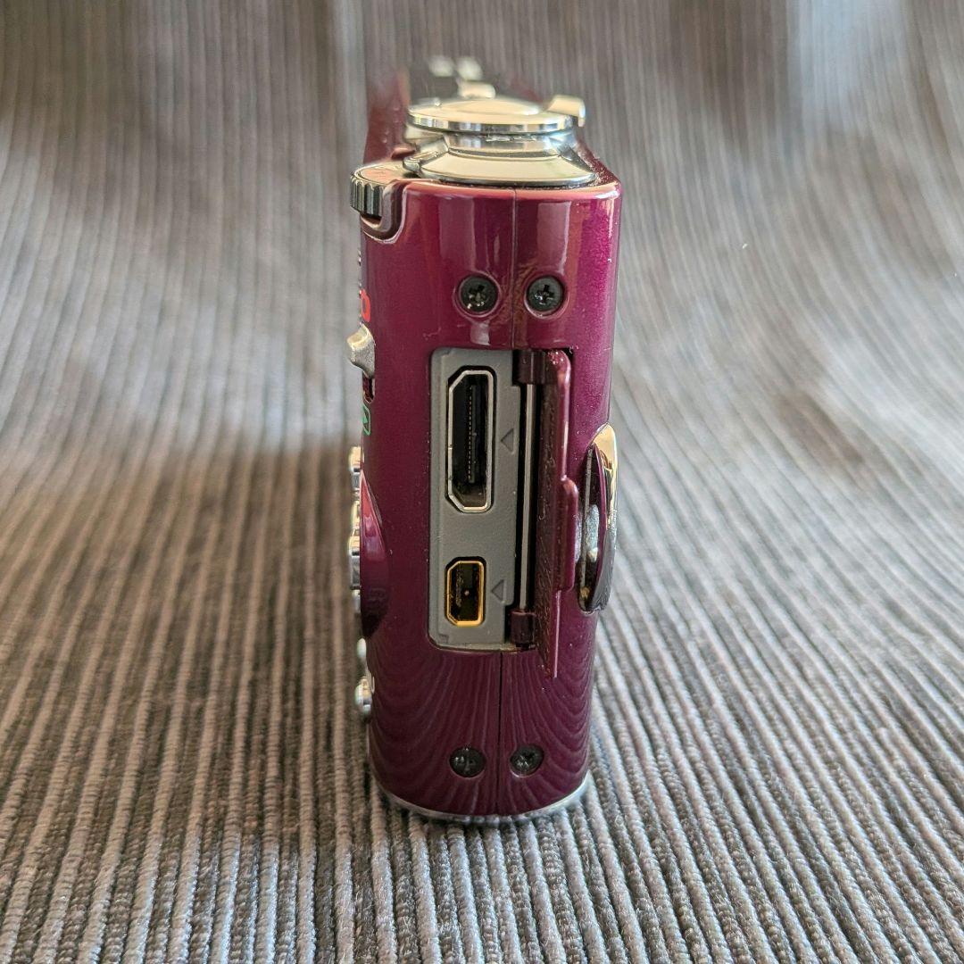 パナソニックLUMIX DMC-FX66 デジタルカメラ パープル