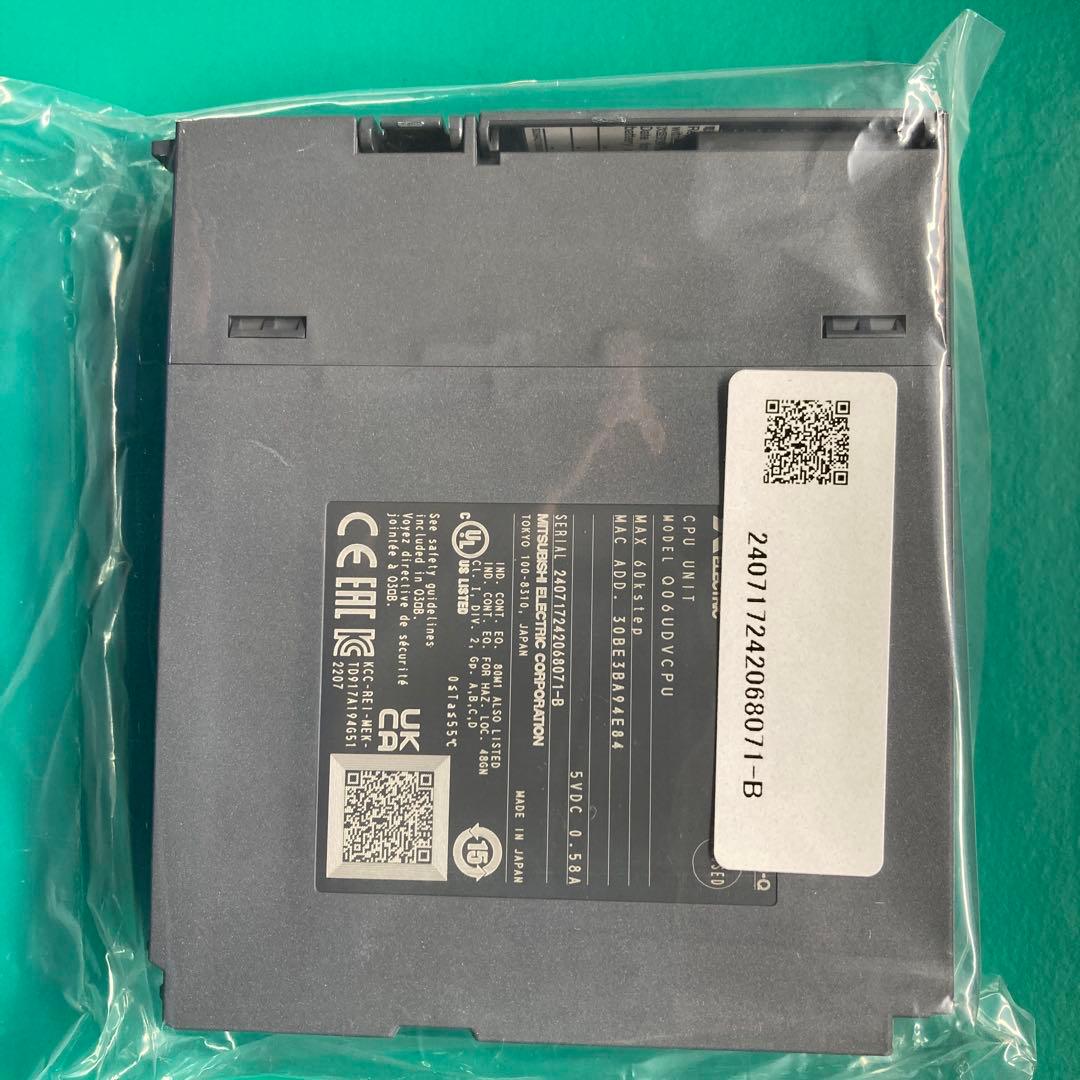 三菱電機のCPUです 品番:Q06UDVCPU